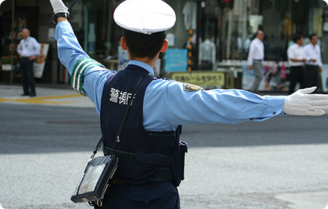 写真：警察官